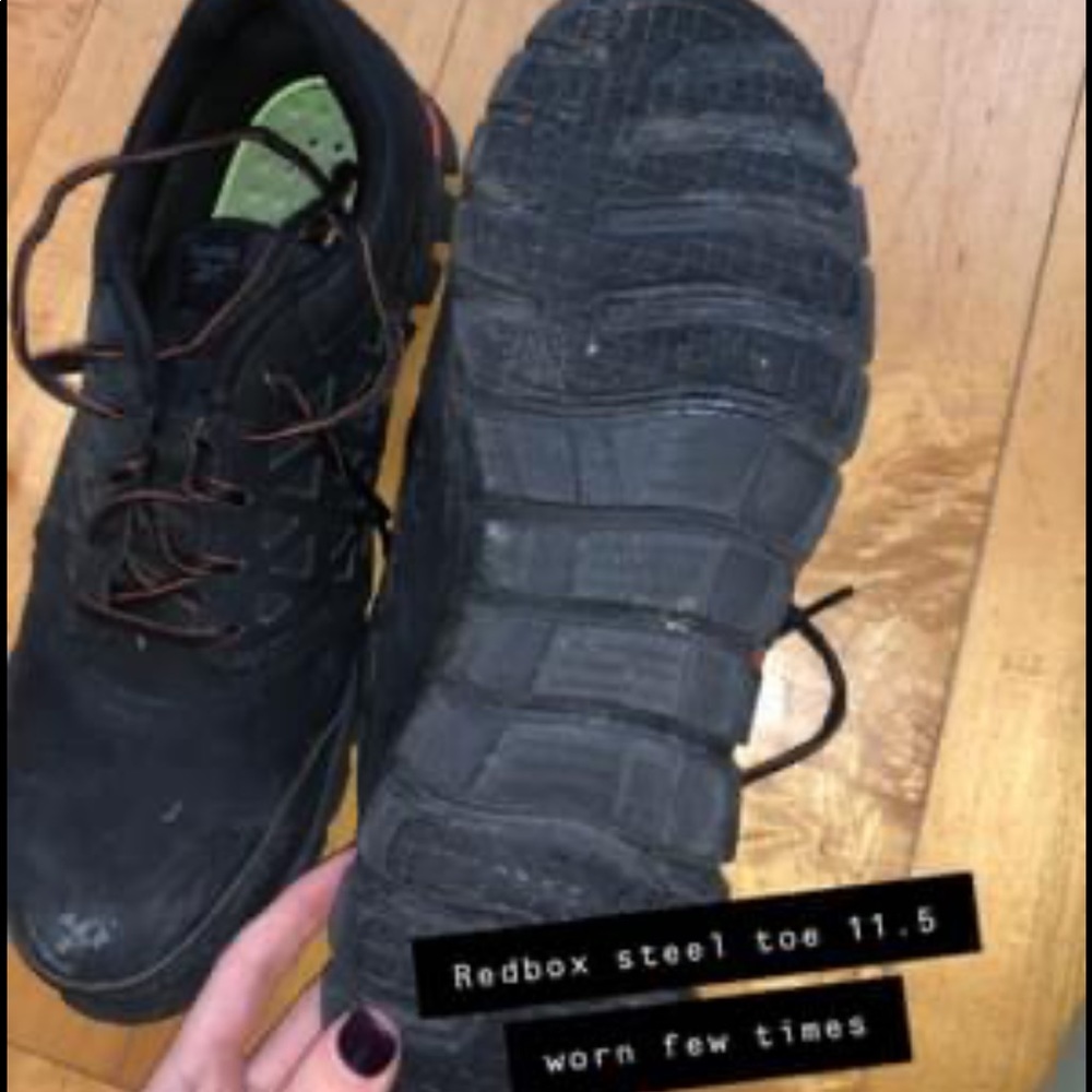 Redbok steel toe
